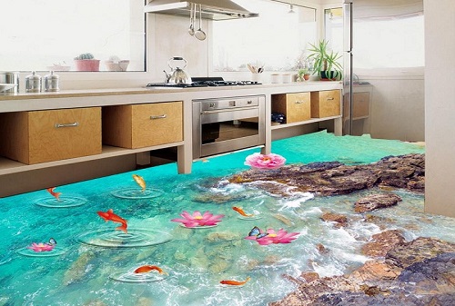 KIỂU SẢN NHÀ THIẾT KẾ 3D CỰC CHẤT KHIẾN BẠN CHỈ MUỐN Ở NHÀ SUỐT NGÀY