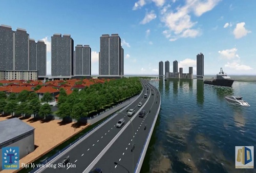 Đưa đại lộ ven sông Sài Gòn vào quy hoạch cao tốc TP.HCM - Mộc Bài