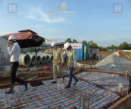 TIẾN ĐỘ DỰ ÁN XÂY CỔNG 